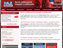 Tablet Screenshot of dieselservis.cz